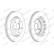 Brake Disc PREMIER DDF2268C Ferodo, Thumbnail 2