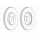 Brake Disc PREMIER DDF2385C Ferodo, Thumbnail 2