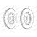 Brake Disc PREMIER DDF2401C-1 Ferodo, Thumbnail 2