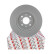 Brake Disc PREMIER DDF2410C Ferodo, Thumbnail 3