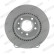 Brake Disc PREMIER DDF2413C Ferodo