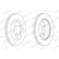 Brake Disc PREMIER DDF2413C Ferodo, Thumbnail 2