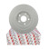 Brake Disc PREMIER DDF2425C Ferodo, Thumbnail 2