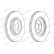 Brake Disc PREMIER DDF2430C-1 Ferodo, Thumbnail 2