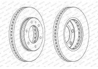 Brake Disc PREMIER DDF2462C-1 Ferodo