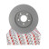 Brake Disc PREMIER DDF2463C Ferodo, Thumbnail 3