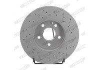 Brake Disc PREMIER DDF2464C Ferodo