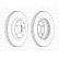 Brake Disc PREMIER DDF2465C Ferodo, Thumbnail 2
