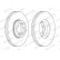 Brake Disc PREMIER DDF2468-1 Ferodo, Thumbnail 2