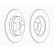 Brake Disc PREMIER DDF2508C Ferodo, Thumbnail 2