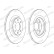 Brake Disc PREMIER DDF2511C Ferodo, Thumbnail 2