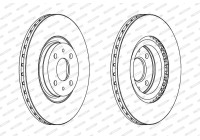 Brake Disc PREMIER DDF252C Ferodo