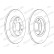 Brake Disc PREMIER DDF2569C Ferodo, Thumbnail 2