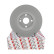 Brake Disc PREMIER DDF2593C Ferodo, Thumbnail 3