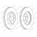 Brake Disc PREMIER DDF2597C-1 Ferodo, Thumbnail 2