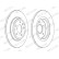 Brake Disc PREMIER DDF2599C Ferodo, Thumbnail 2