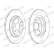 Brake Disc PREMIER DDF2599C Ferodo, Thumbnail 2