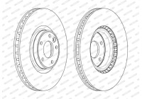Brake Disc PREMIER DDF2601C-1 Ferodo