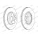Brake Disc PREMIER DDF2603C Ferodo, Thumbnail 2