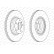 Brake Disc PREMIER DDF2603C Ferodo, Thumbnail 2