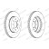 Brake Disc PREMIER DDF261 Ferodo, Thumbnail 2