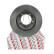 Brake Disc PREMIER DDF262 Ferodo, Thumbnail 3