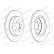 Brake Disc PREMIER DDF2683C Ferodo, Thumbnail 2