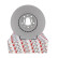 Brake Disc PREMIER DDF2782C Ferodo, Thumbnail 4