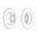 Brake Disc PREMIER DDF318 Ferodo, Thumbnail 2