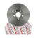 Brake Disc PREMIER DDF324 Ferodo, Thumbnail 3