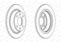 Brake Disc PREMIER DDF355 Ferodo