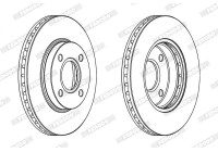 Brake Disc PREMIER DDF364 Ferodo