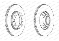 Brake Disc PREMIER DDF389 Ferodo