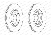 Brake Disc PREMIER DDF489 Ferodo