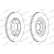 Brake Disc PREMIER DDF489 Ferodo, Thumbnail 2