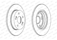 Brake Disc PREMIER DDF555 Ferodo