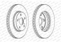 Brake Disc PREMIER DDF620 Ferodo