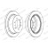 Brake Disc PREMIER DDF715 Ferodo, Thumbnail 2