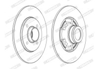 Brake Disc PREMIER DDF752C Ferodo
