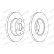 Brake Disc PREMIER DDF758 Ferodo, Thumbnail 2