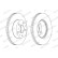 Brake Disc PREMIER DDF767 Ferodo, Thumbnail 2