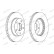 Brake Disc PREMIER DDF768 Ferodo