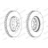 Brake Disc PREMIER DDF802 Ferodo, Thumbnail 2
