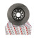 Brake Disc PREMIER DDF802 Ferodo, Thumbnail 3