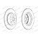Brake Disc PREMIER DDF805 Ferodo, Thumbnail 2