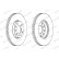 Brake Disc PREMIER DDF810 Ferodo