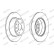 Brake Disc PREMIER DDF811 Ferodo, Thumbnail 2