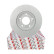 Brake Disc PREMIER DDF829C Ferodo, Thumbnail 3