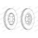 Brake Disc PREMIER DDF841 Ferodo