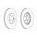 Brake Disc PREMIER DDF842 Ferodo, Thumbnail 2